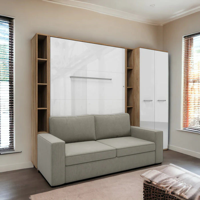 Murphy Bed with Couch | European Full | Maxima House Invento