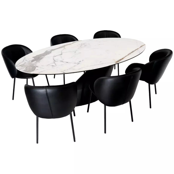 Maxima House Leonardo Dining Table Set DI001-CH005