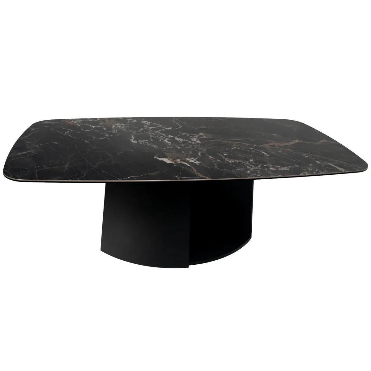 Maxima House Mattia Dining Table with Ceramic Top and Wooden base DI00 ...