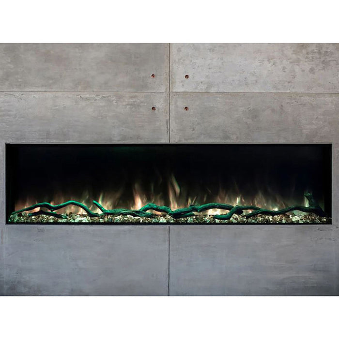 Modern Flames Landscape Pro Slim 56" Single-Sided Built-In Electric Fireplace - LPS-5614