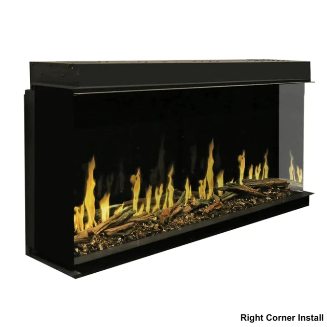 Modern Flames Orion Multi 100" Multi-Sided Heliovision Virtual Electric Fireplace - OR100-MULTI
