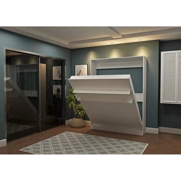 Queen Murphy Bed Eco Platform Vertical Wall Bed by Multimo Beds