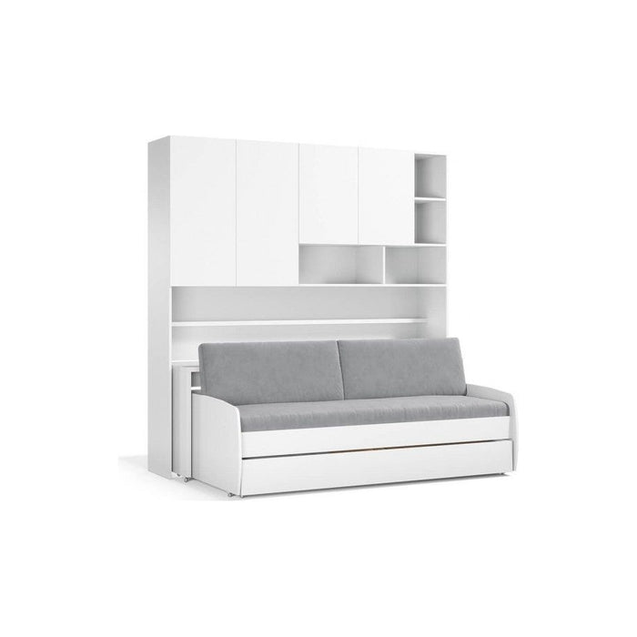 Multimo Eco Compact Full/Full XL Sofa Bed and Cabinet System