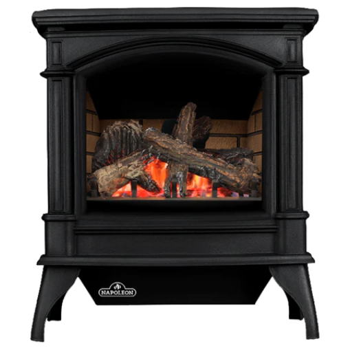 Napoleon Knightsbridge™ Direct Vent Stove, Natural Gas, Millivolt Ignition - Black GDS60-1NSB