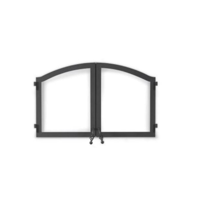 Napoleon Arched Black Double Doors for High Country™ 6000 H335-1K