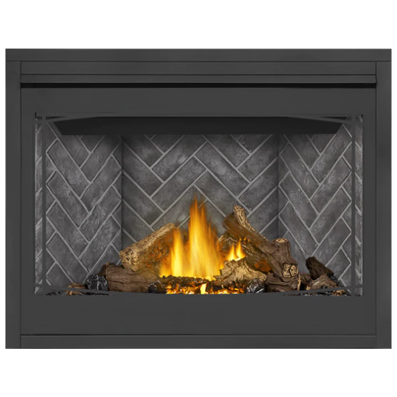 Napoleon Ascent 46 Direct Vent Electronic Ignition Natural Gas Fireplace - B46NTRE