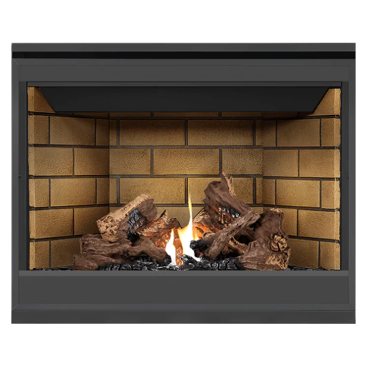 Napoleon Ascent™ 42 Direct Vent Millivolt Ignition Gas Fireplace - B42NTR Sandstone  Elegant Home USA