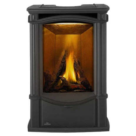 Napoleon Castlemore™ Direct Vent Stove, Natural Gas, Millivolt Ignition - Black GDS26N-1