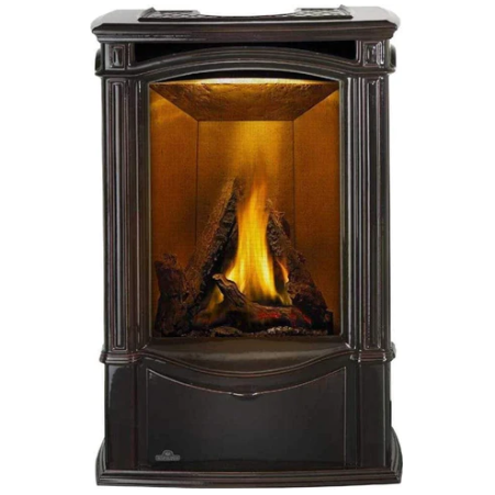 Napoleon Castlemore™ Direct Vent Stove, Natural Gas, Millivolt Ignition - Black GDS26N-1