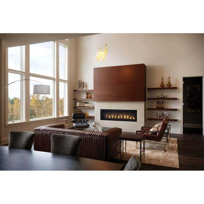 Napoleon Luxuria 62'' See Through Direct Vent Fireplace LVX62N2X-1 - Elegamt Home USA