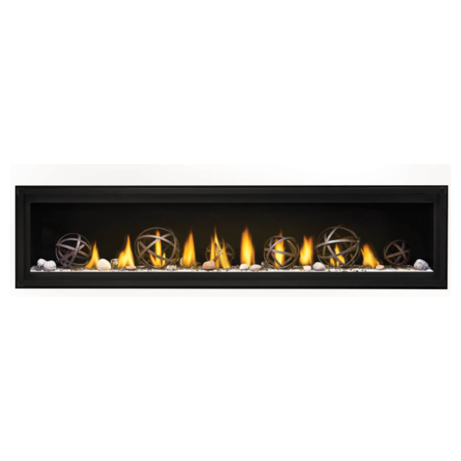 Napoleon Luxuria 74'' Direct Vent Fireplace LVX74NX-1-Elegant Home USA