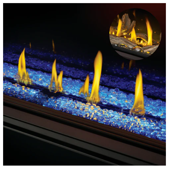 Napoleon Tall Linear Vector™ 74 Direct Vent Fireplace, Natural Gas, Electronic Ignition TLV74N