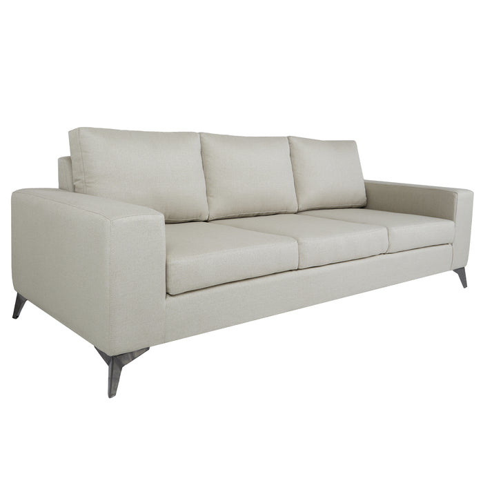 Niagara Pinewood Sofa with Metal Legs by Multimo