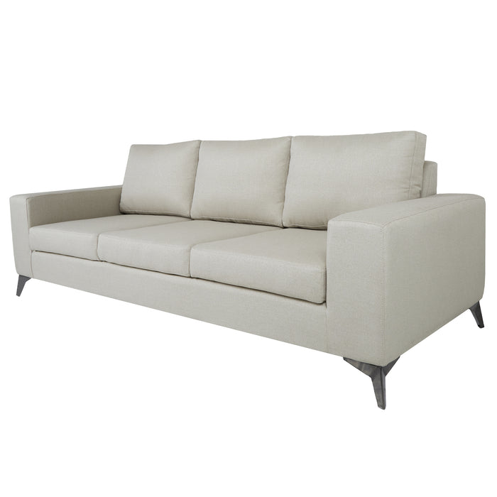 Niagara Pinewood Sofa with Metal Legs by Multimo