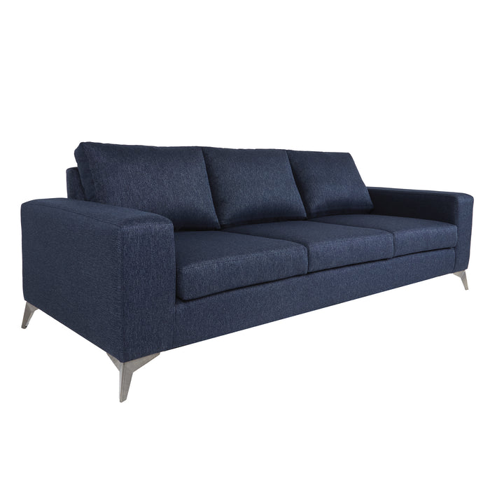 Niagara Pinewood Sofa with Metal Legs by Multimo