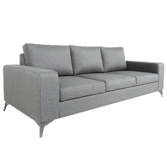 Niagara Pinewood Sofa with Metal Legs by Multimo