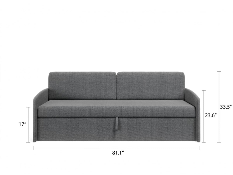 Pensiero Twin Wall Bunk Bed (Murphy-style) and Sofa Set – Space-Saving Elegance by Multimo Beds