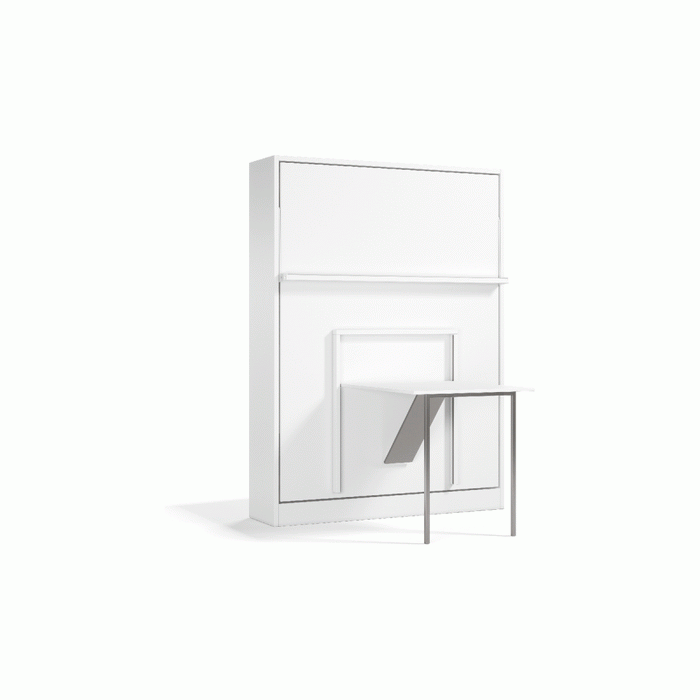 Royal Queen Size Wall Bed with Folding Table by Multimo Beds