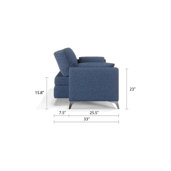 Royal Vertical QueenSize 2 Seat Sofa by Multimo