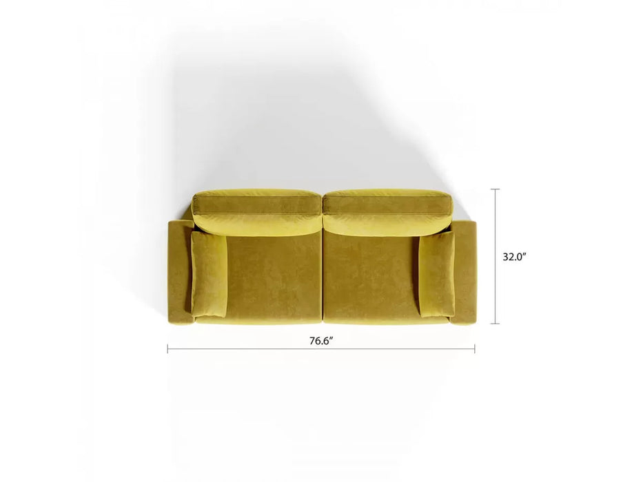 Royal Vertical Queen Size 2 Seat Sofa by Multimo