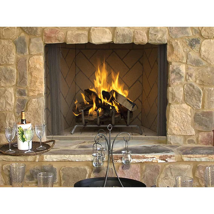 Superior 50" Traditional Outdoor Wood Burning Masonry Fireplace WRE6050