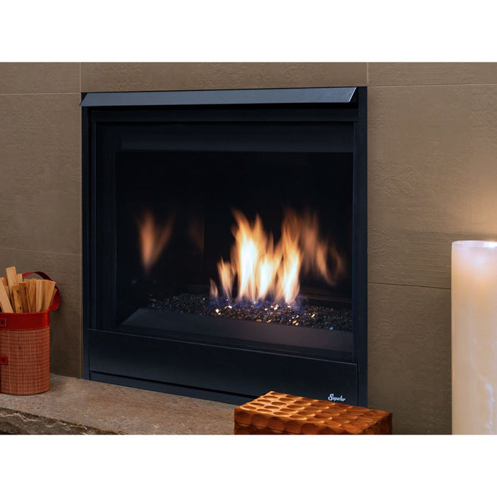 Superior 35'' Direct Vent Contemporary Natural Gas Fireplace DRC3035DEN-B