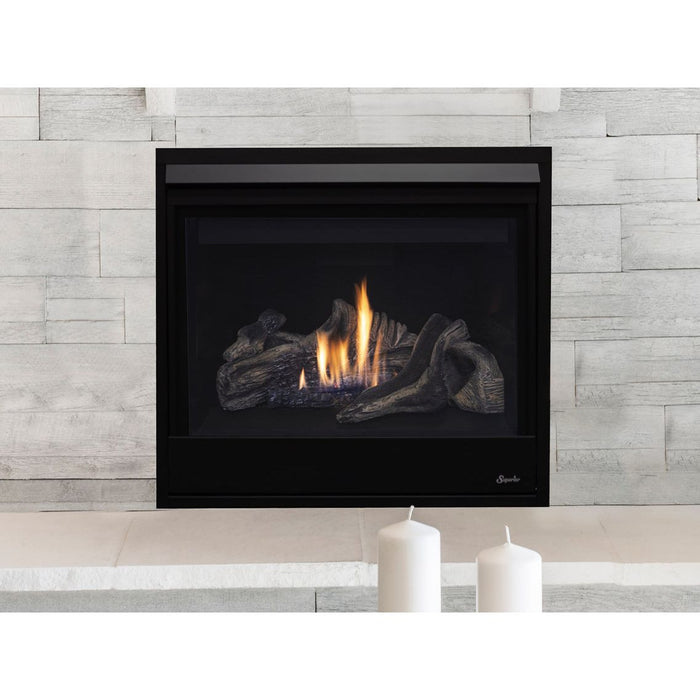 Superior 40'' Direct Vent Contemporary Natural Gas Fireplace DRC3040DEN-B