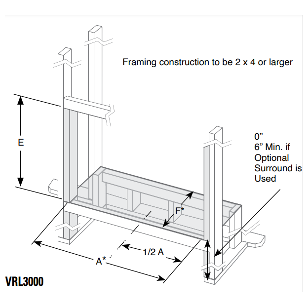 Superior 45" Linear Contemporary Vent-Free Fireplace