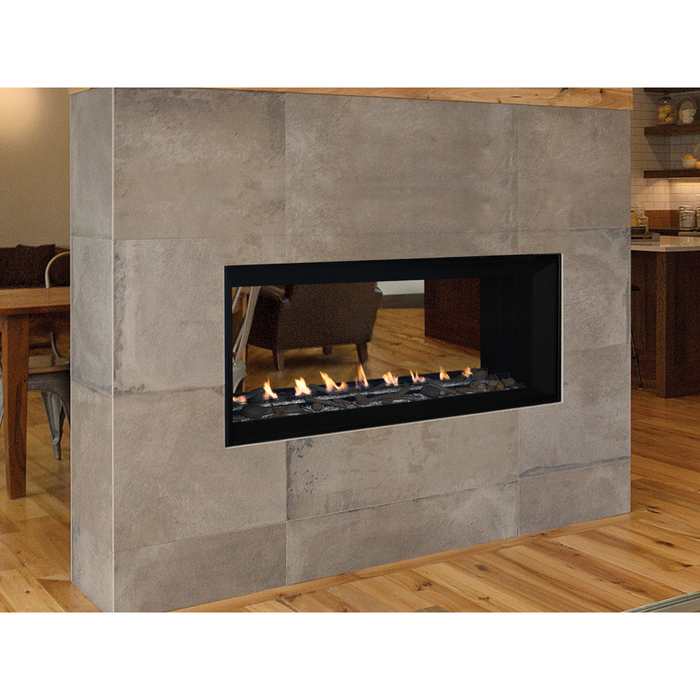 Superior 48" Linear Contemporary Vent-Free Natural Gas Fireplace VRL6048ZEN