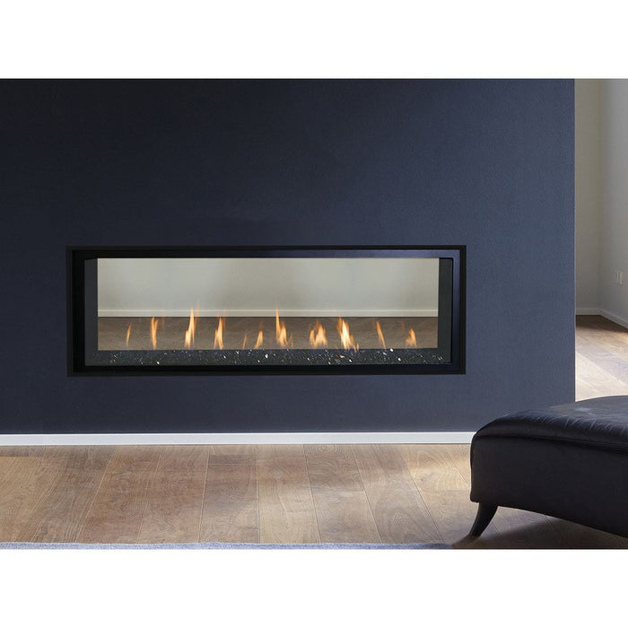 Superior 60'' Direct Vent Contemporary Linear Gas Fireplace - DRL4060TEN-B