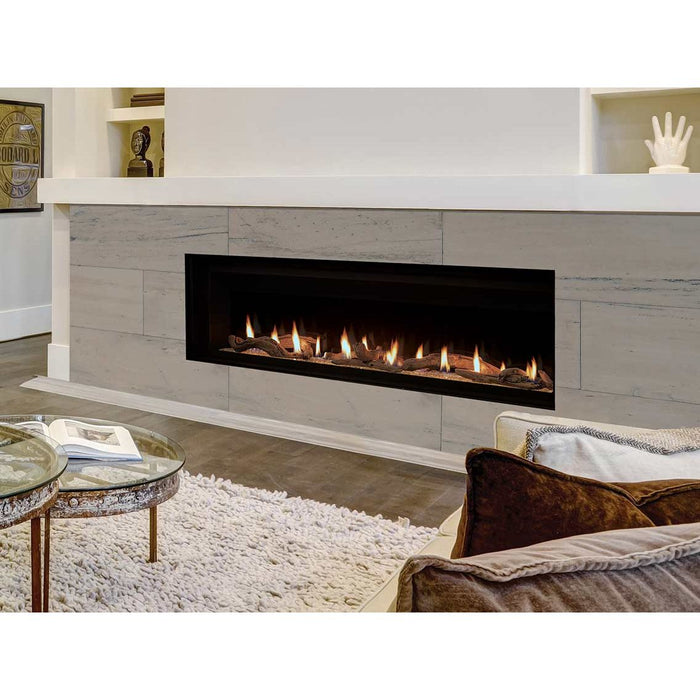 Superior 60" Linear Contemporary Direct Vent Gas Fireplace DRL6060TEN-B