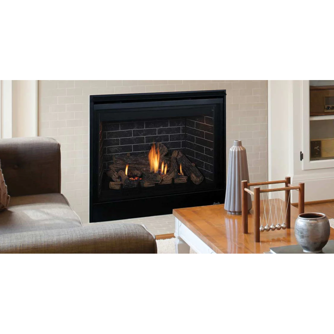 Superior DRT3500 Traditional Direct Top/Rear Vent Gas Fireplace ...