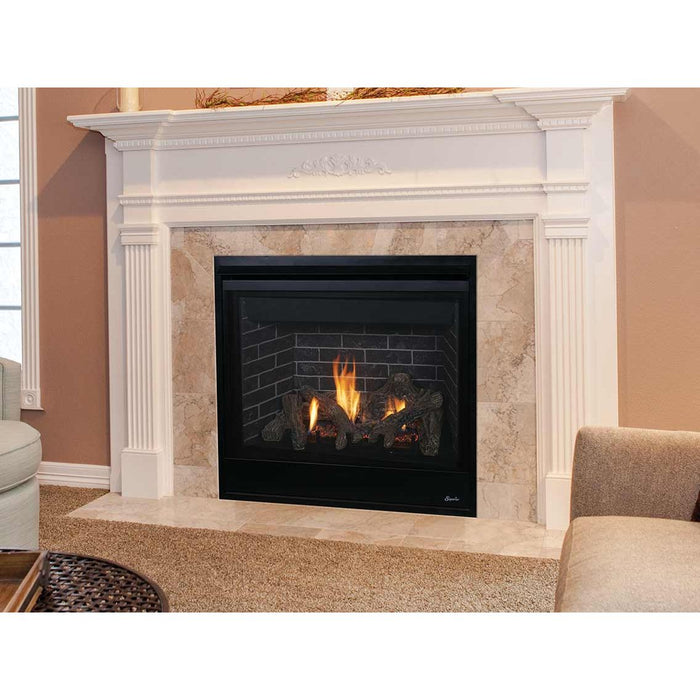 Superior DRT3035 35" Traditional Direct Top/Rear Vent Gas FireplaceElegant Home USA