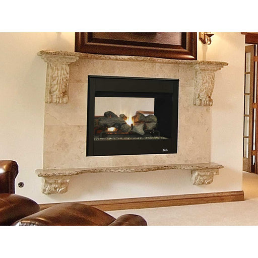 Superior DRT35ST 35" Traditional See-Through Direct Vent Natural Gas Fireplace DRT35STDEN - Elegant Home USA