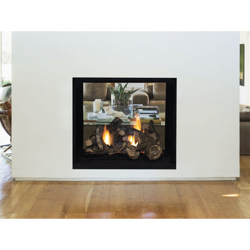 Superior DRT63ST 40" Traditional Direct Vent See-Through Natural Gas Fireplace DRT63STTEN-B Elegant Home USA