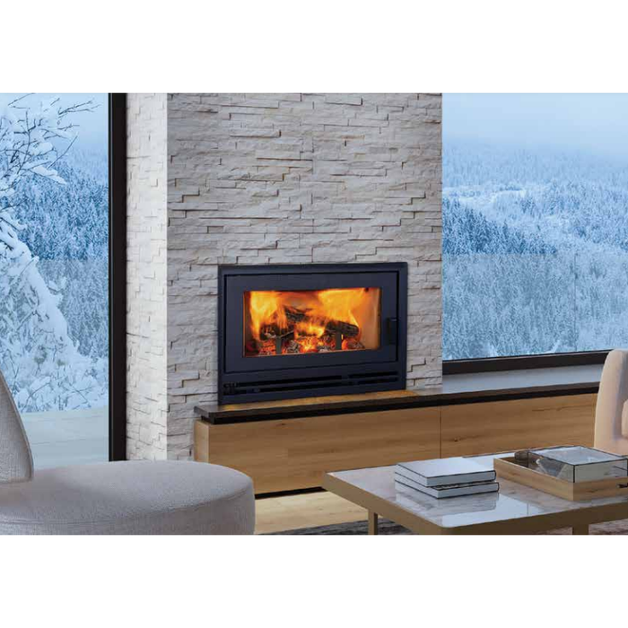 Superior EPA Wood Burning Fireplace With White Smooth Stacked Refractory Panels WCT4920WS