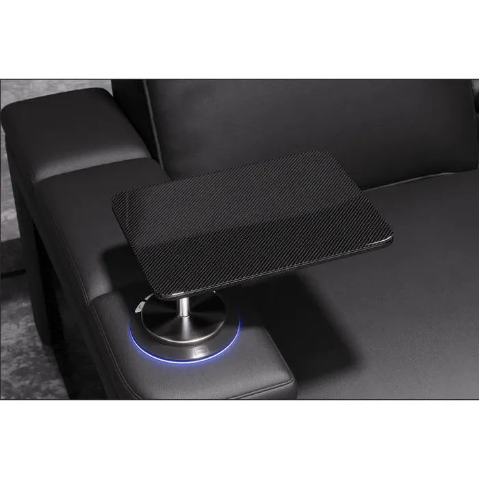 Valencia Monza Carbon Fiber Home Theater Seating Row of 2