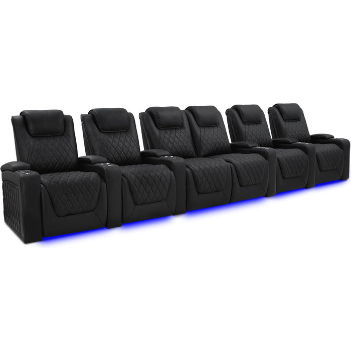 Valencia Oslo Luxury Edition Home Theater Seating Row of 6