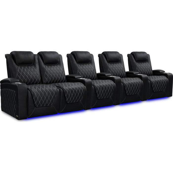 Valencia Oslo Ultimate Luxury Edition Home Theater Seating Row of 5
