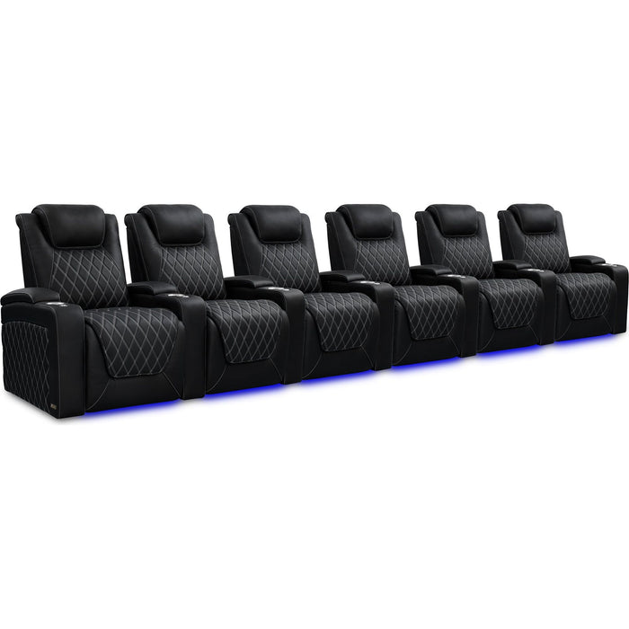 Valencia Oslo Ultimate Luxury Edition Home Theater Seating Row of 6