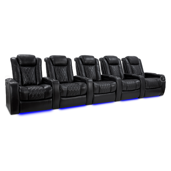 Valencia Tuscany XL Home Theater Seating Row of 5