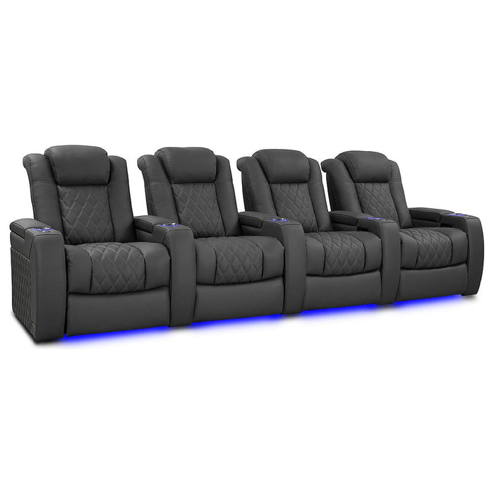 Valencia Tuscany XL Luxury Edition Home Theater Seating Row of 4
