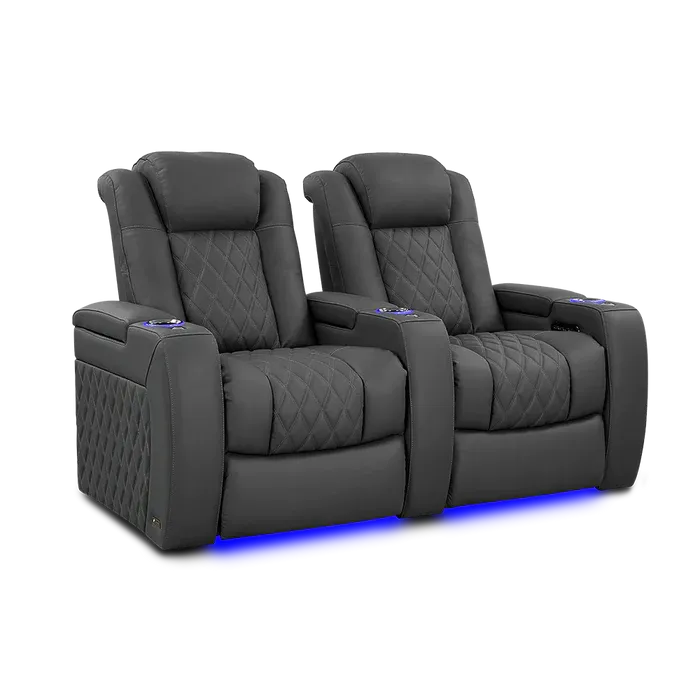 Valencia Tuscany Luxury Edition Home Theater Seating Row of 2