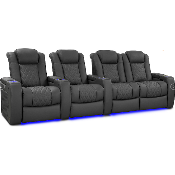 Valencia Tuscany Luxury Edition Home Theater Seating Row of 4