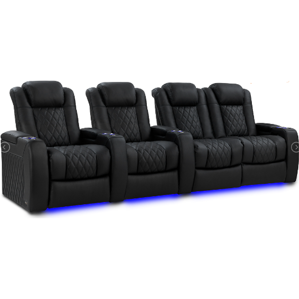 Valencia Tuscany Luxury Edition Home Theater Seating Row of 4
