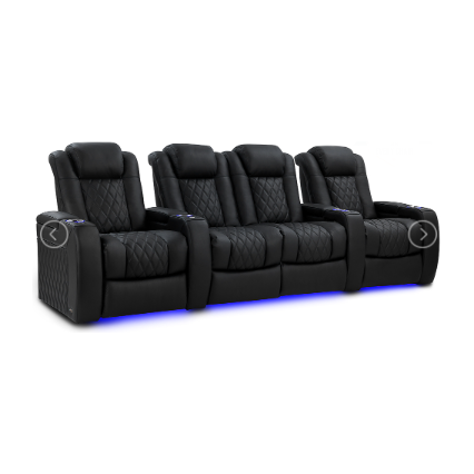 Valencia Tuscany Luxury Edition Home Theater Seating Row of 4