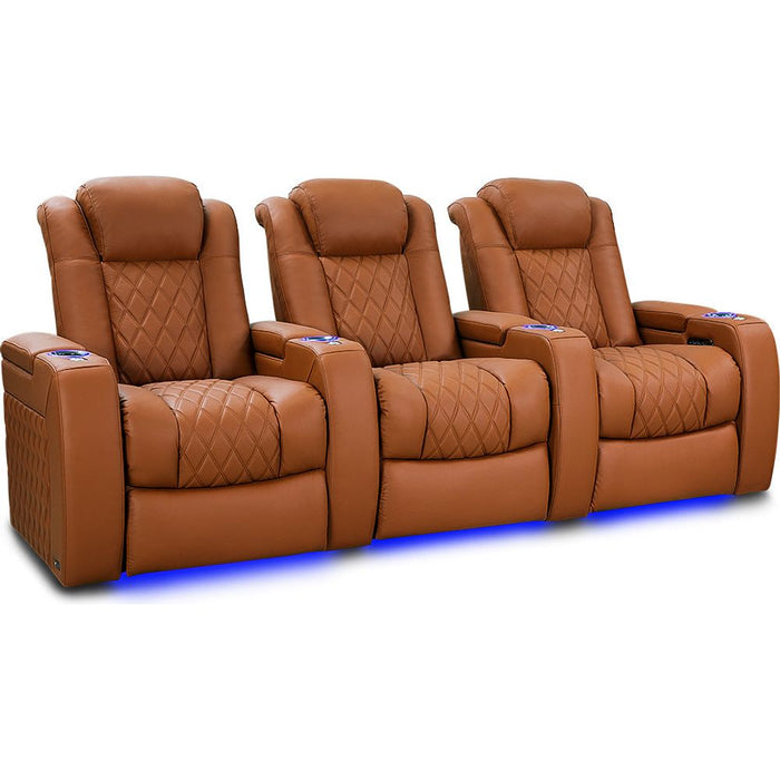 Valencia Tuscany Ultimate Luxury Edition Home Theater Seating Row of 3