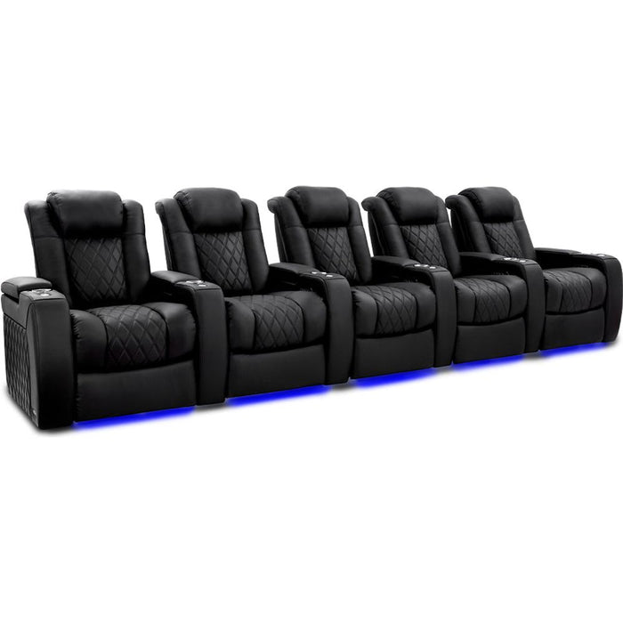 Valencia Tuscany Ultimate Luxury Edition Home Theater Seating Row of 5