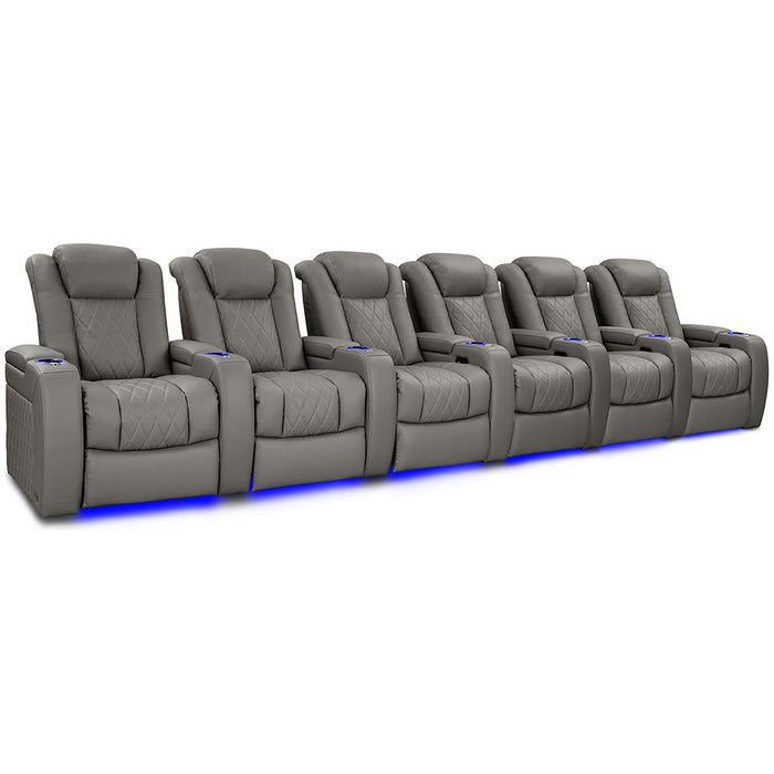 Valencia Tuscany Vegan Edition Home Theater Seating Row of 6