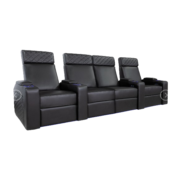 Valencia Zurich Home Theater Seating Row of 4